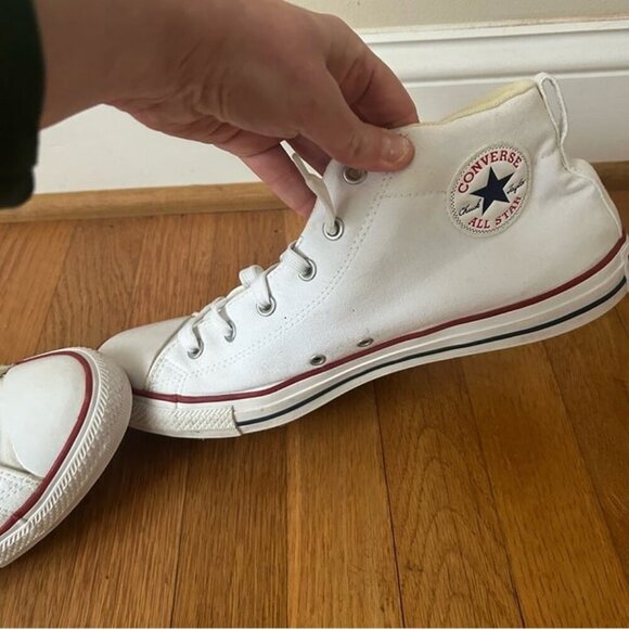 Converse Chuck Taylor All Star Men’s Street Canvas Mid Top Sneakers Size 12 - Picture 6 of 9